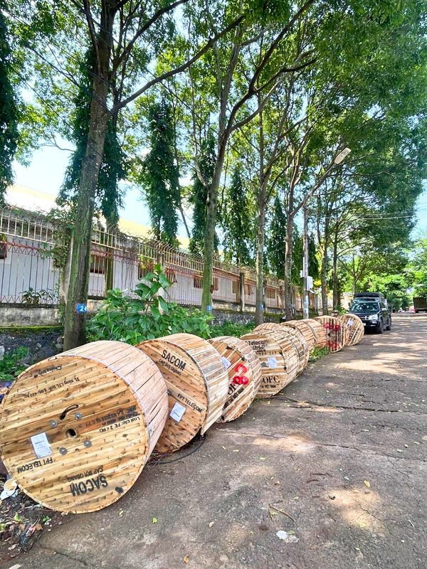 Thi công tuyến cáp quang